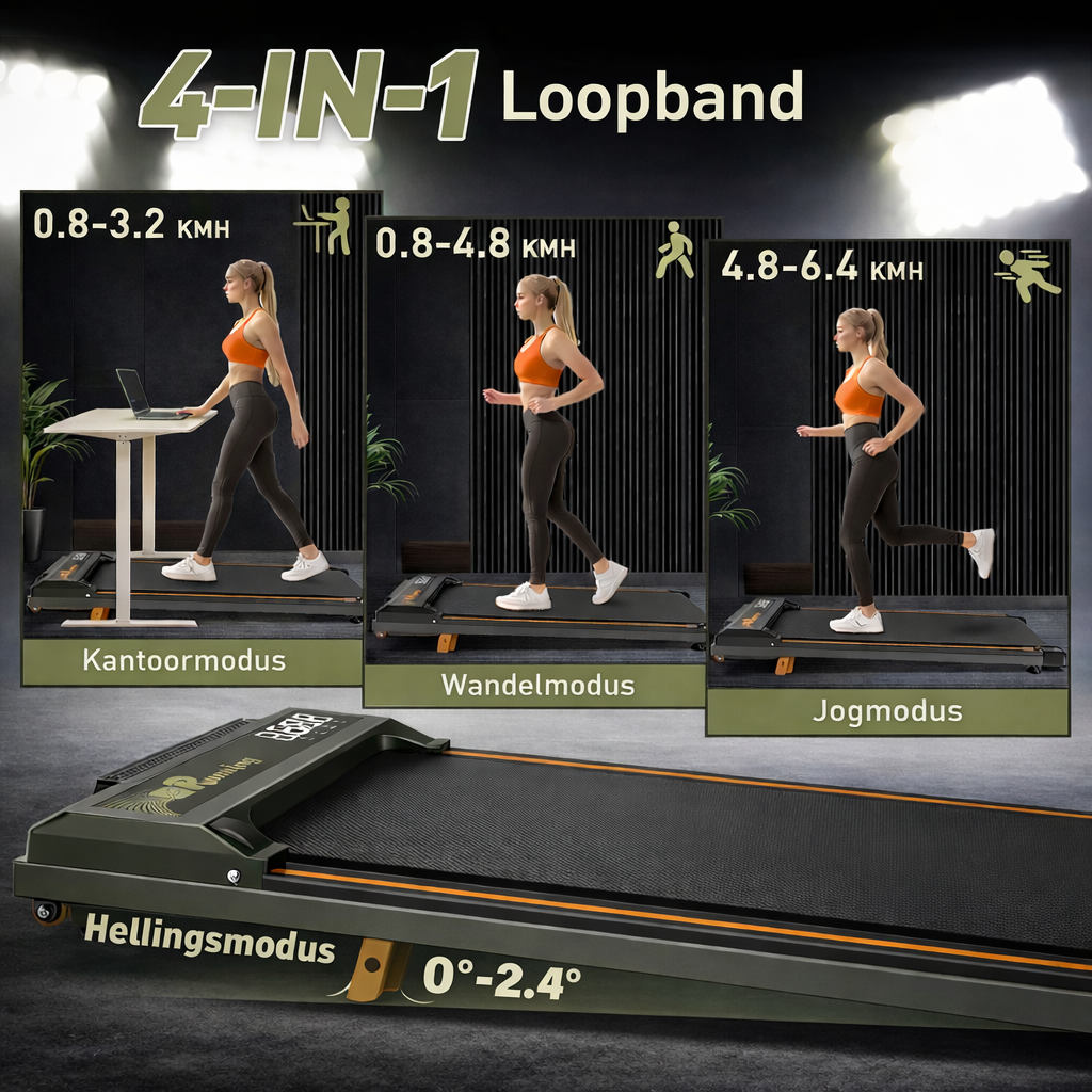 stille loopband voor thuis