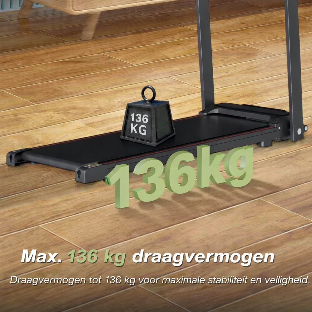 FITONA Loopband Flex F20 (met inklapbare handrail)