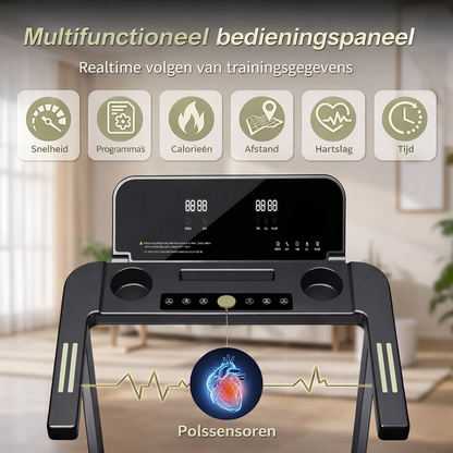 FITONA Loopband Flex F20 (met inklapbare handrail)