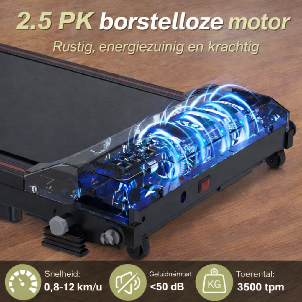 FITONA Loopband Flex F20 (met inklapbare handrail)