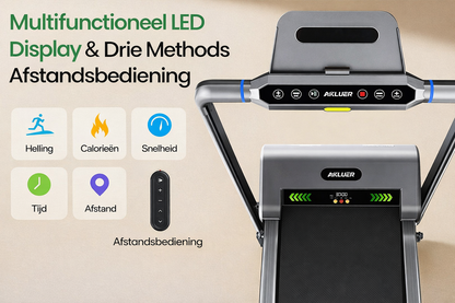 AKUELER X FITONA Premium Loopband F50 (met Inklapbare handrail)