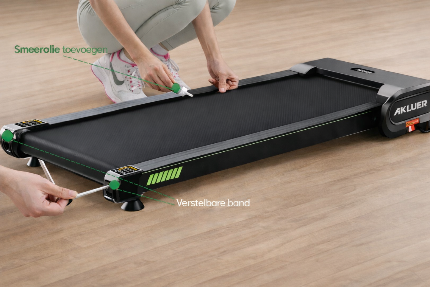 AKUELER X FITONA Premium Loopband F40 (zonder handrail)