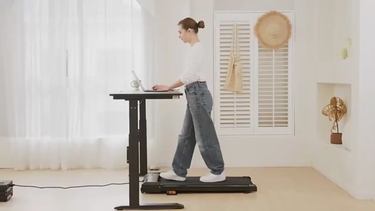 loopband onder bureau thuis